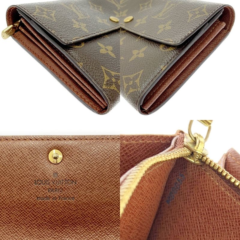 Louis Vuitton M61734 Monogram PVC Portefeuille Sarah Brown 403742 Long Wallet