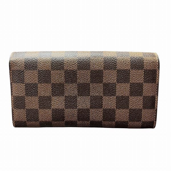 Louis Vuitton Damier Portefeuille Sarah N61734 Long Wallet Unisex