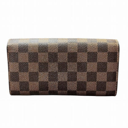 Louis Vuitton Damier Portefeuille Sarah N61734 Long Wallet Unisex