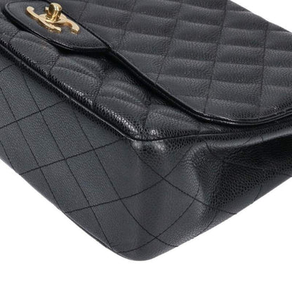 Chanel A28600 Deca Matelasse 30 Caviar Skin Single Flap Shoulder Bag Women 30