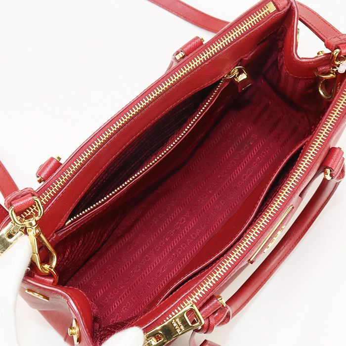 Prada Medium Bag Galleria Pr87238 Tote Leather Medium Bag Ladies