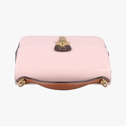 Louis Vuitton Cherry Wood BB Rose Ballerine Vernis M51952fl1129 IC Chip