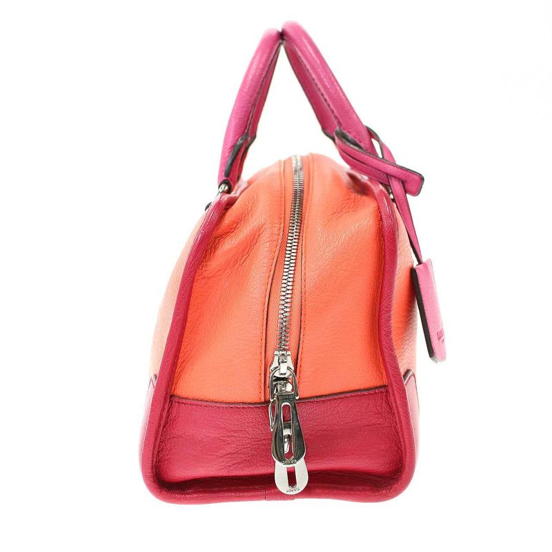 Loewe Amazona 28 Mini Boston Leather Bag 352.35aa03 Orange