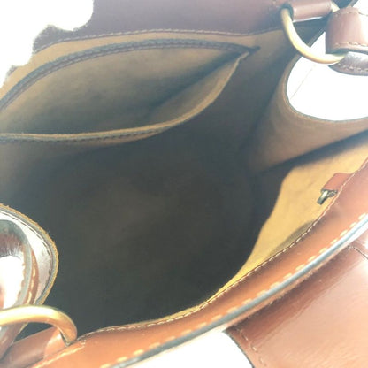 Louis Vuitton Epi Cluny M52253 Shoulder Bag Kenya Brown Ladies Used 005834