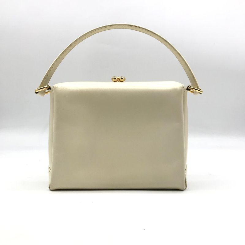 Gucci Old Leather Hand Bag Ivory