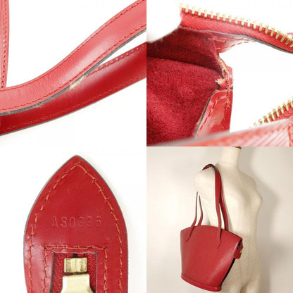 Louis Vuitton Saint-jacques M52277 Epi Leather Castilian Red As0996 Women's