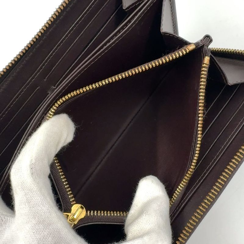 Louis Vuitton Zippy Wallet Monogram Vernis Monogram Vernis Amarante Enamel