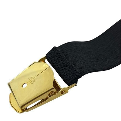 Chanel Armband Clip Accessory Small Logo Rubber GP Black