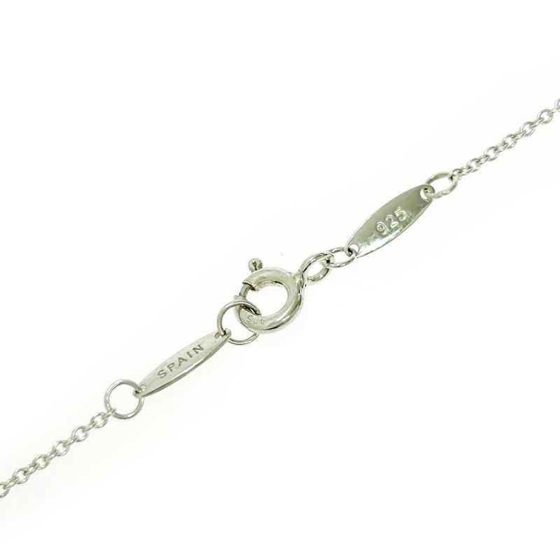 Tiffany & Co Tiffany & Co Silver Elsa Peretti Bean Necklace 2.5g 925 Engraved