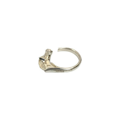 Hermes Vintage Cheval Horse Ring Silver 925 No 13 Accessory
