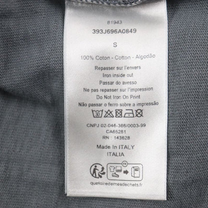 DIOR Homme 23AW 393j696a0849 Slub Cotton Jersey Short Sleeve Short Sleeve