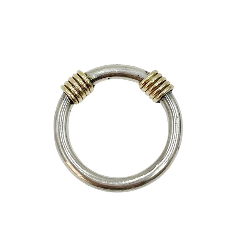 Tiffany & Co Tiffany & Co Ring - Band With 2 Wires Size 6 750/925 Silver