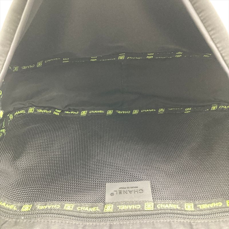 Chanel Sport Shoulder Bag Black Black/silver Hardware 9th Unisex