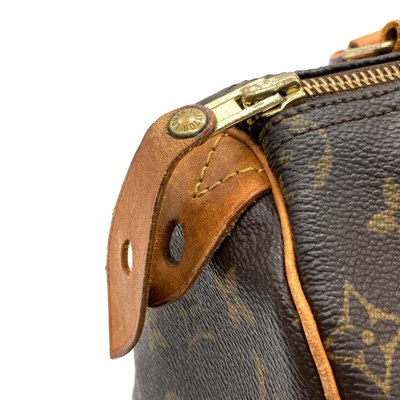 Louis Vuitton Speedy 25 Handbag Monogram Canvas M41528 Sp0053 Mini Boston Old