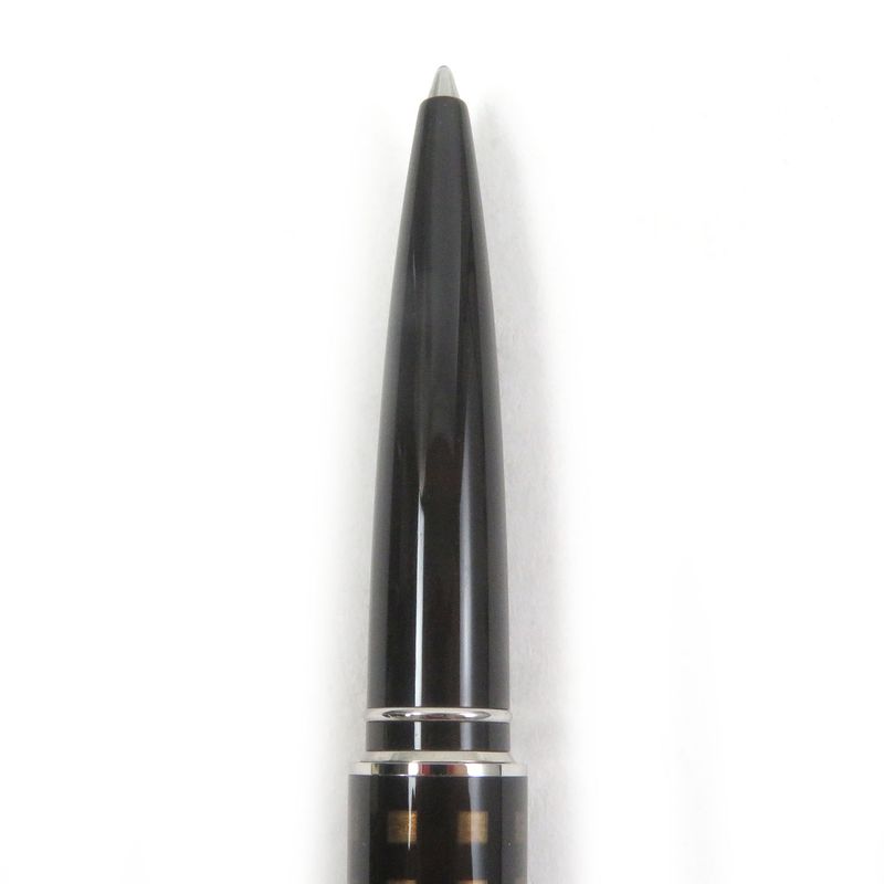 Louis Vuitton N79144 Jetluck Damier Capped Ballpoint Pen Dark Brown Gold With