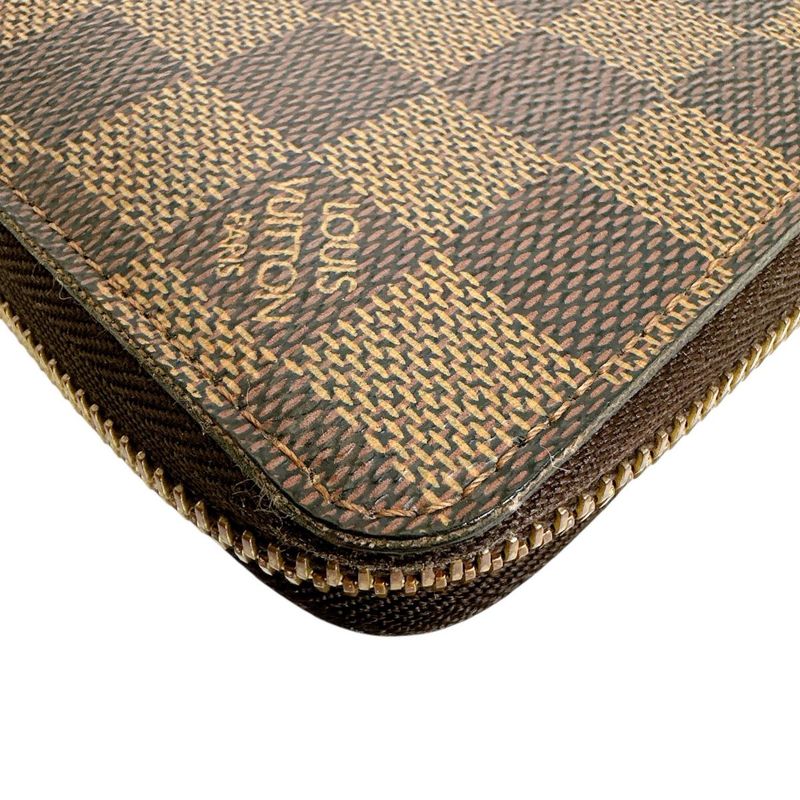 Louis Vuitton N41661 Damier Long Wallet Zippy Wallet Long Wallet Louis Vuitton