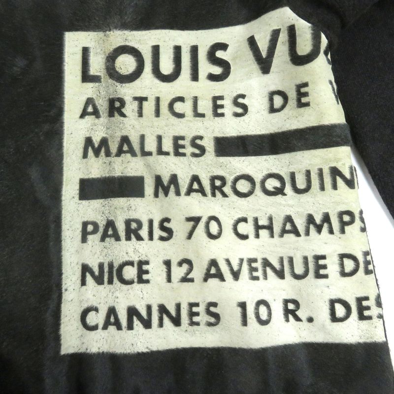 Louis Vuitton Han96wf94 Camel Cashmere Blend Halaco-switched Logo Long Sleeve