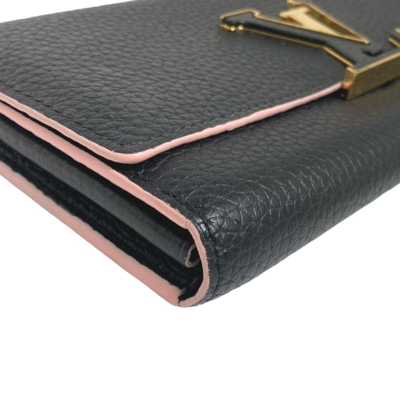 Louis Vuitton M67663 Taurillon Portefeuille Capucines Long Wallet Louis Vuitton