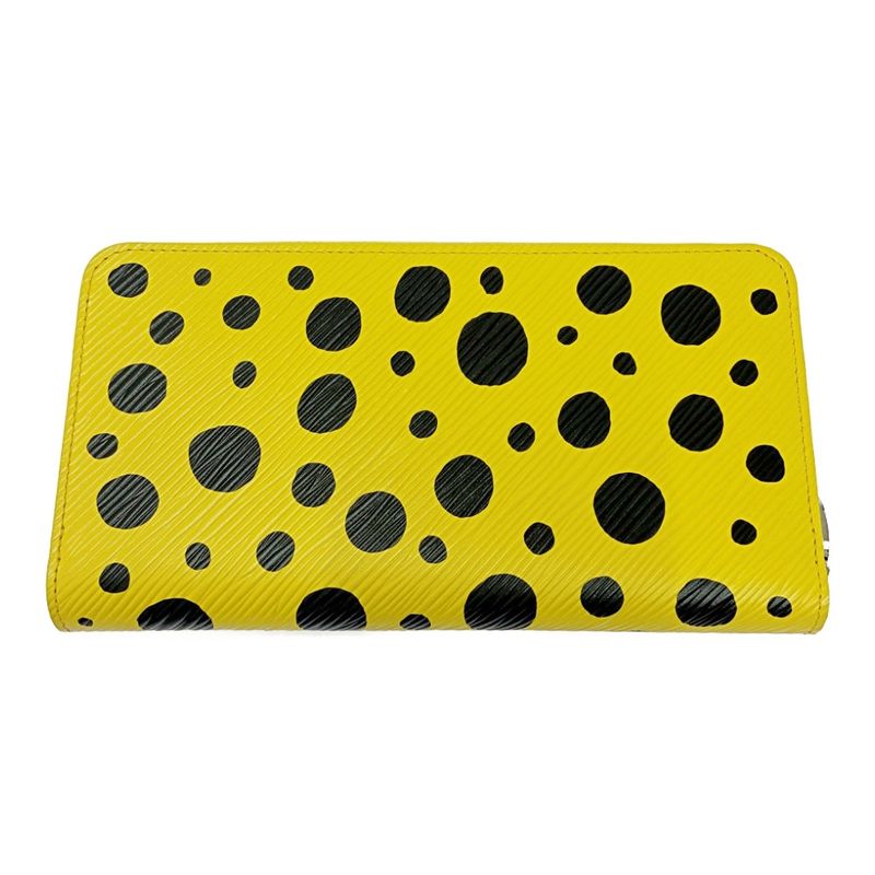 Louis Vuitton M81960 Epi Zippy Wallet X Yayoi Kusama Jone Noir