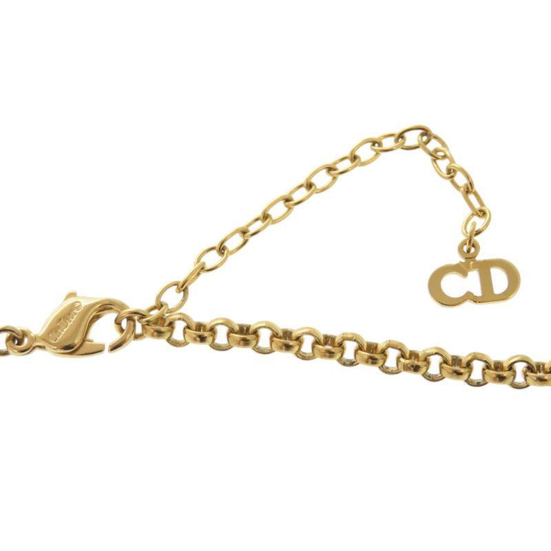 Dior Heart Metal Gold Necklace 0654 Dior