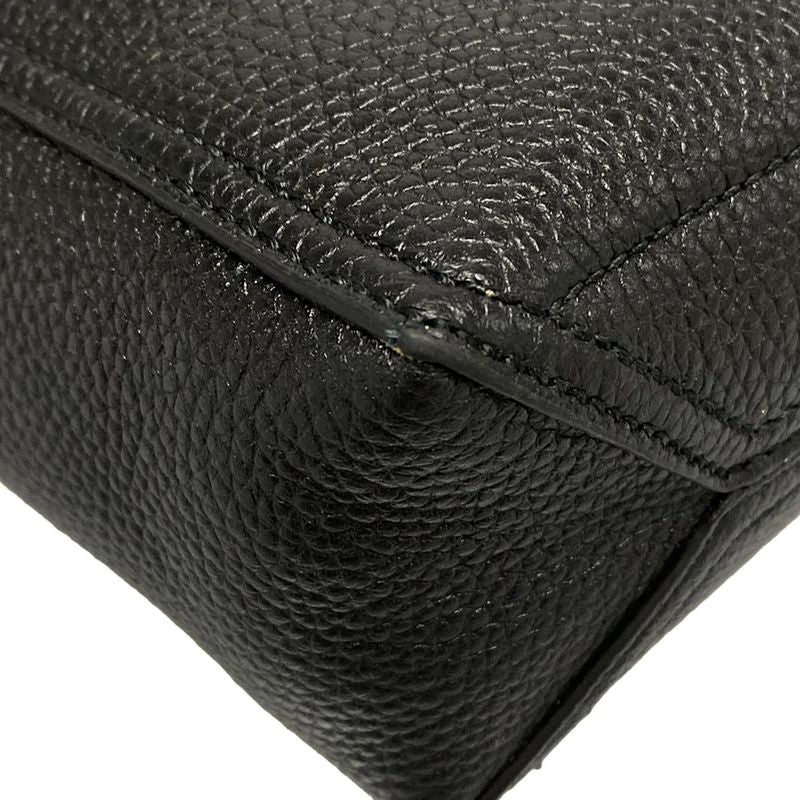 Gucci Tote Bag GG Marmont 779831 Black Leather