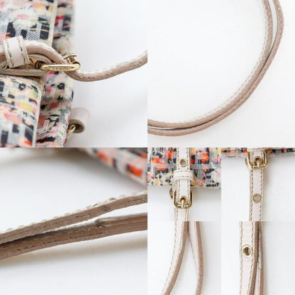 Fendi Zucchino 8bh214 Canvas Pink Ladies Tote Bag