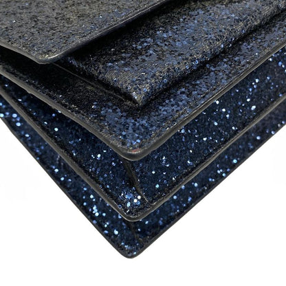 Saint Laurent Paris Shoulder Bag Sunset Small 449454 Blue