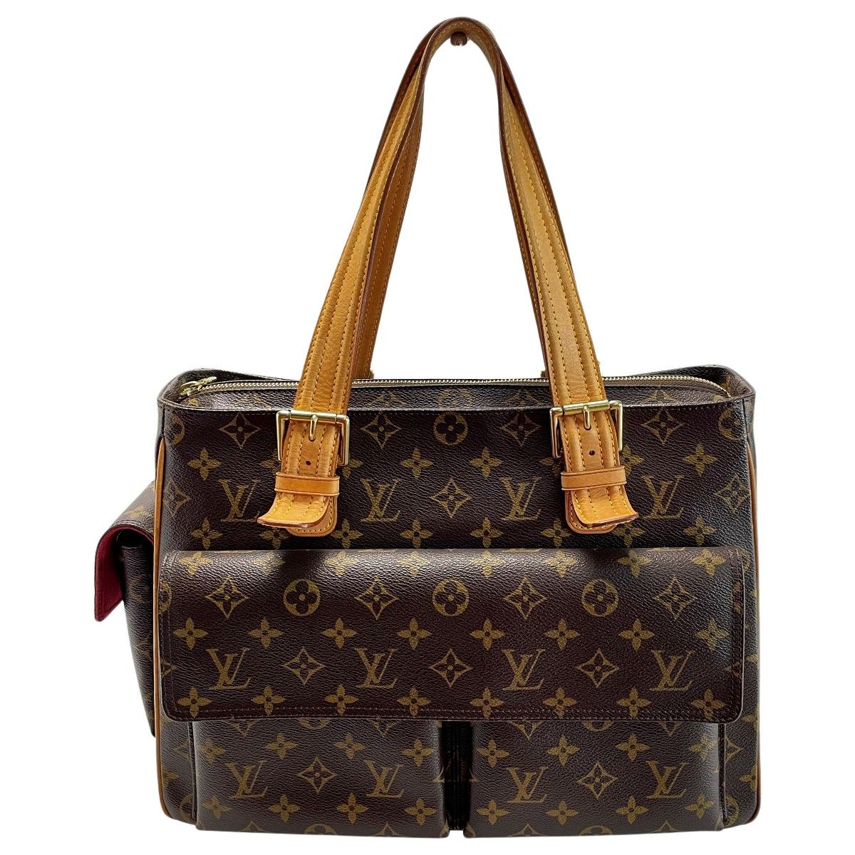 Louis Vuitton Monogram Multiply Cité M51162 Handbag Ladies Gold Hardware