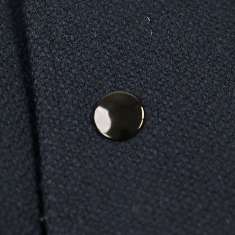 Saint Laurent Paris 14AW 354728 Wool Eddy Period Leather Switching Stajan Teddy