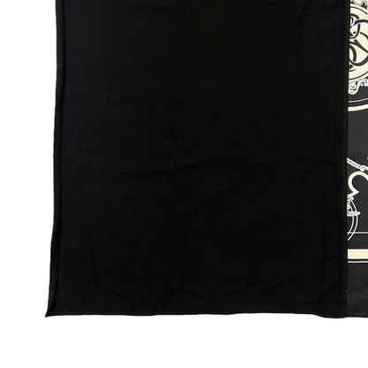 Hermes Scarf Carré H Hybrid 90 Ex-Libris Ecru Noir Black Hybride Ex-Libris