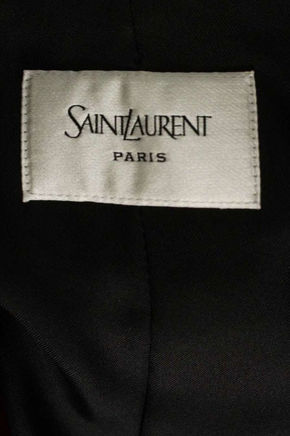 Saint Laurent Paris 817991 Y525r Velvet Tailored Jacket Men's 44