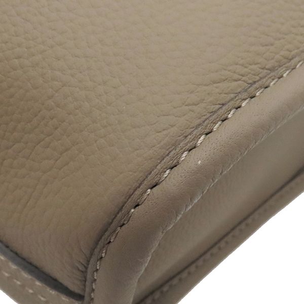 Louis Vuitton 2way Bag Neverfull Inside Out BB Monogram Canvas Grain Leather