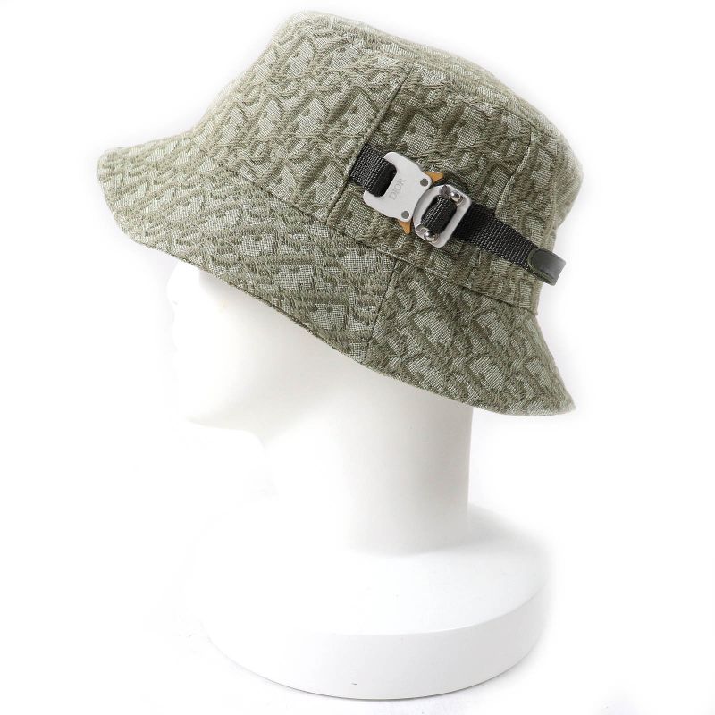 DIOR Christian DIOR Homme 293c906j5763 Cotton Oblique Total Pattern With Logo Roller Buckle