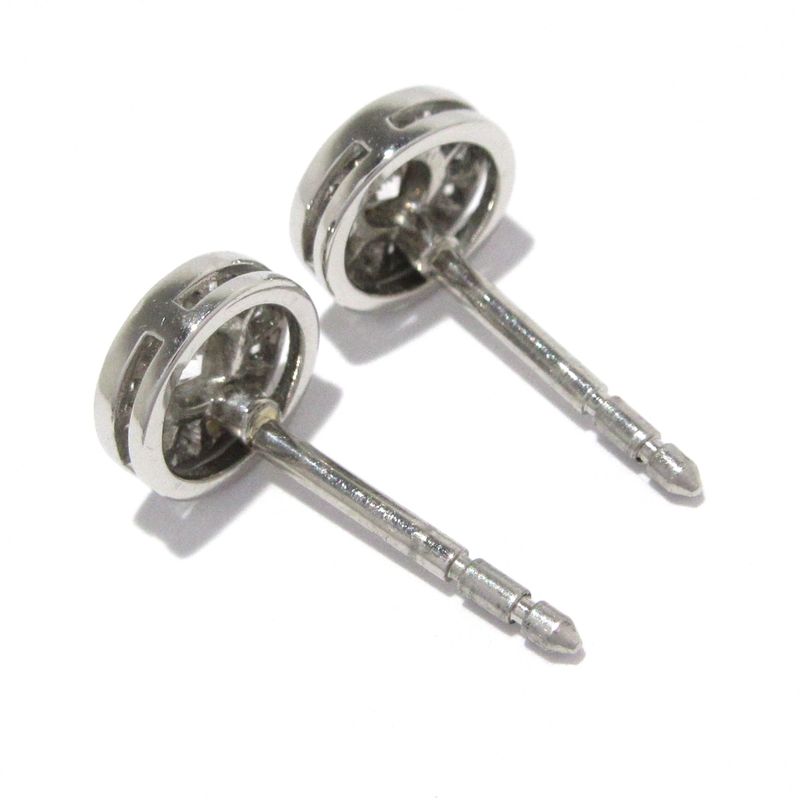 Tiffany & Co Earrings Sir Cles Set Mini Pt950 X Diamond Central Diamond Approx