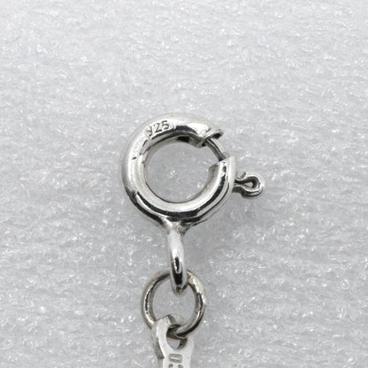 Tiffany & Co Open Heart Elsa Peretti 925 Silver Ladies 4.7g Necklace