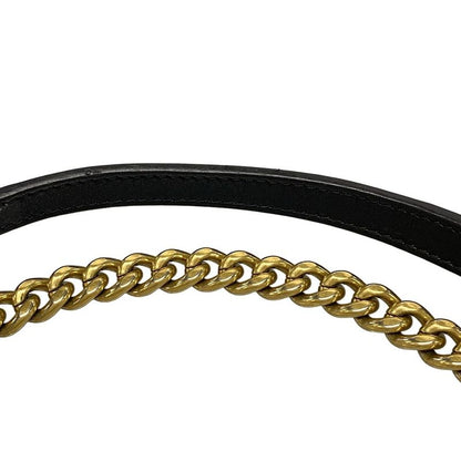 Louis Vuitton Shoulder Bag New Wave Chain Bag PM M51683 Noir Black Leather