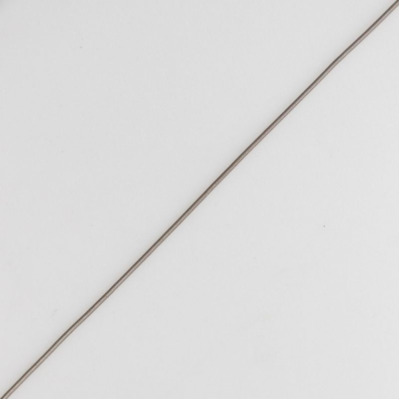 Hermes Caged Ash H Cube Metal Silver Ladies 8.2g Necklace