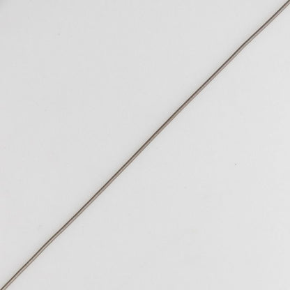 Hermes Caged Ash H Cube Metal Silver Ladies 8.2g Necklace