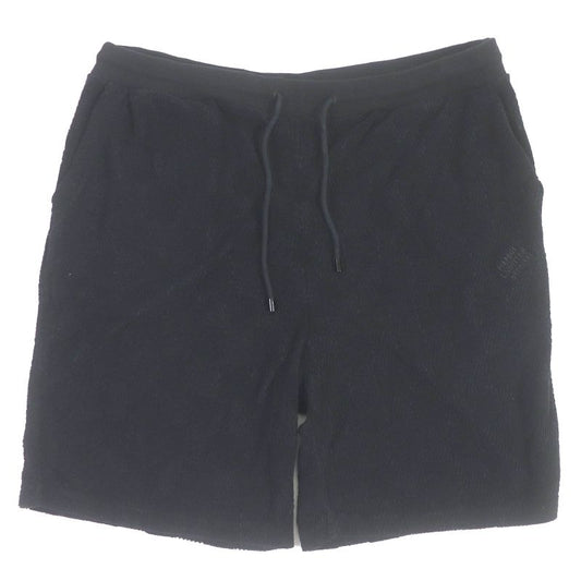 Louis Vuitton 24AW 1afrbr Damier French Terry Cotton Shorts Black 5L Made In