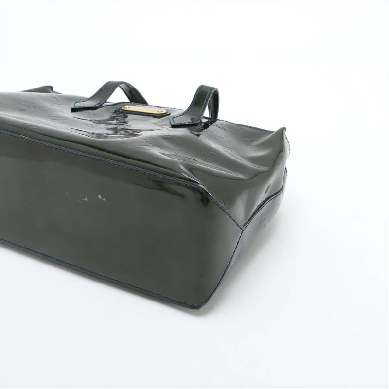 Louis Vuitton Monogram Vernis Wilshire PM Leather Handbag Tote M93684 Women's