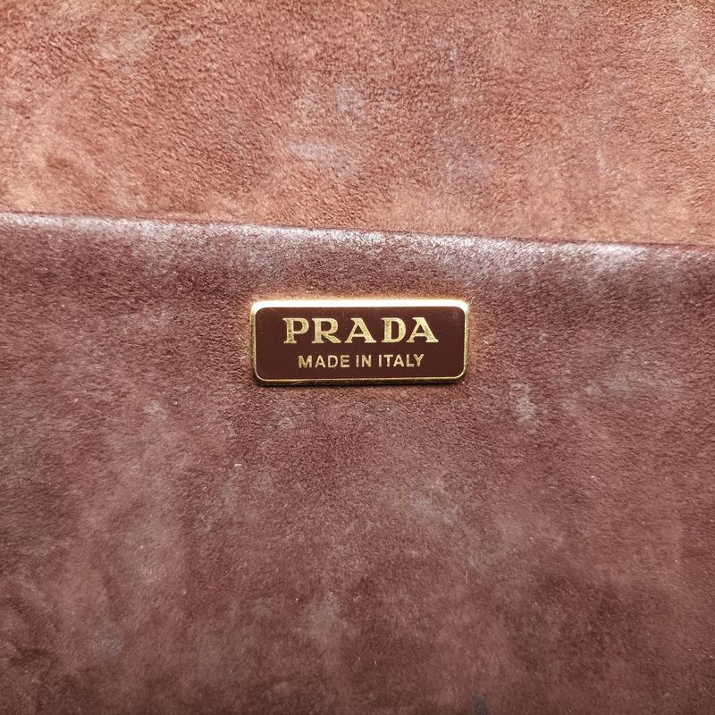 Prada Caye Lion Head Yellow And Brown Velour 1bd089110