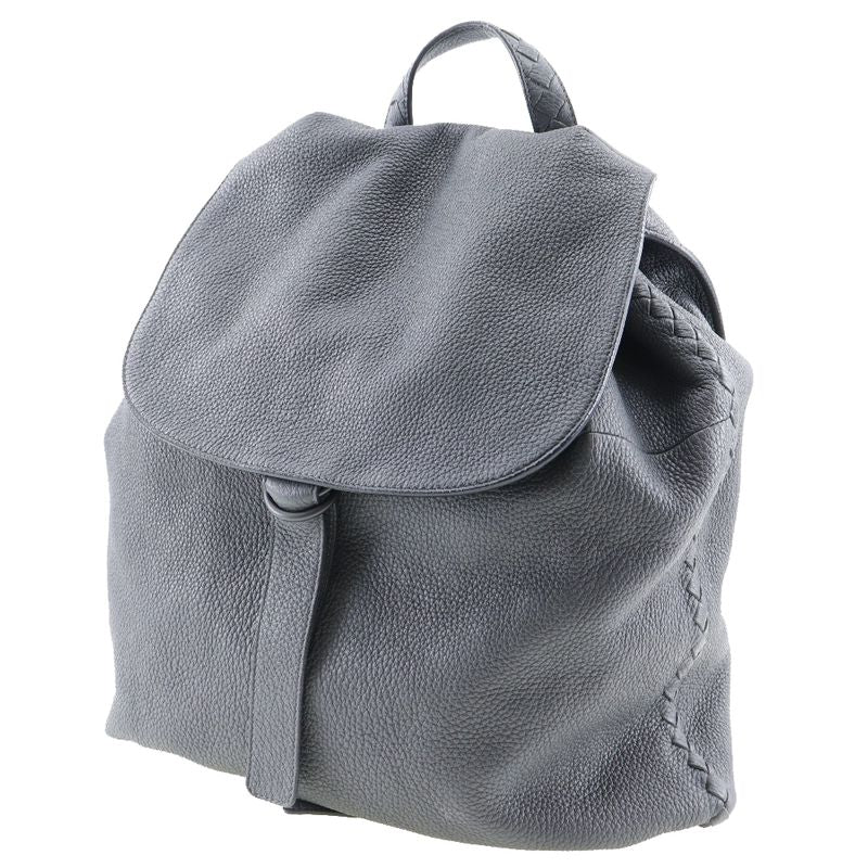 Bottega Veneta Bottega Veneta Intrecciato Calf Gray Unisex Backpack/daypack