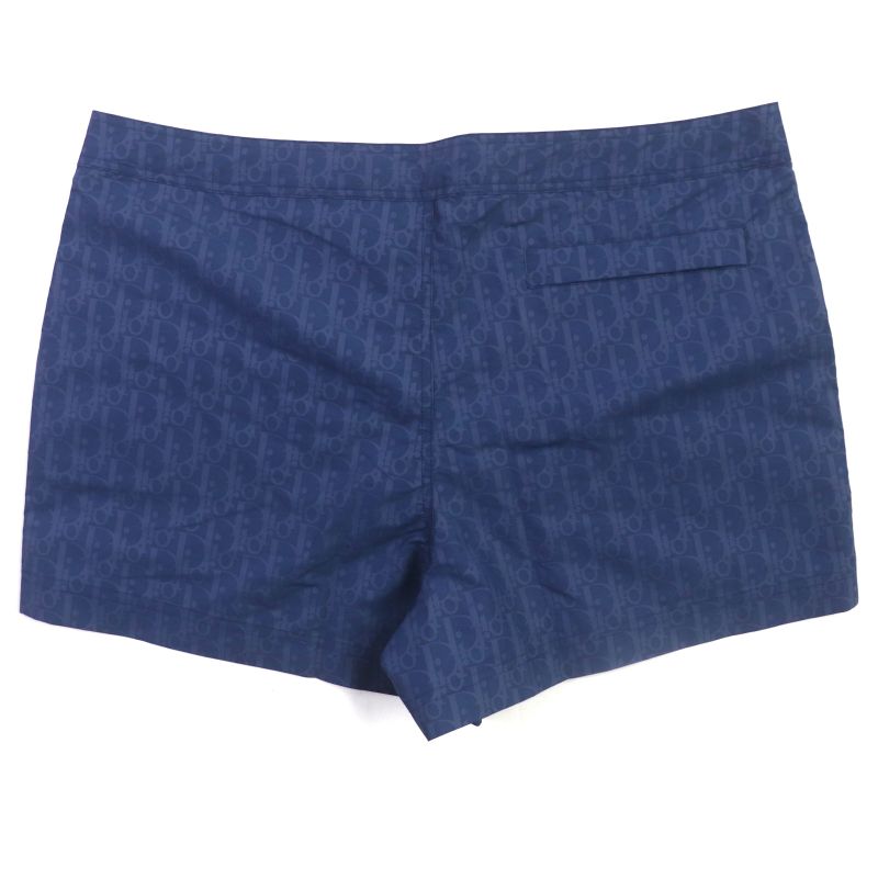  DIOR Homme 293b102ab041 Oblique Short Swim Shorts Navy XL Storage With Bag