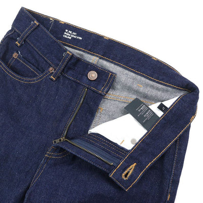 Celine 2n48a224z Françoise Jeans 100% Cotton Low Wash Denim Pants Indigo Blue