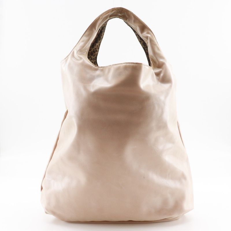 Bottega Veneta Bottega Veneta Reversible Leopard Print Polyurethane And Vinyl