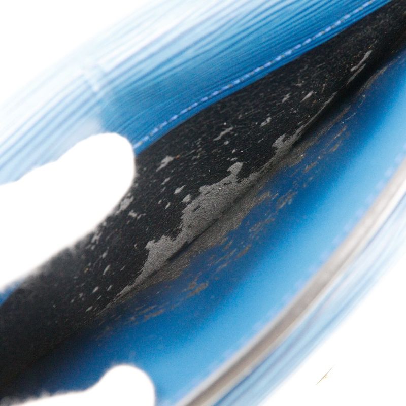 Louis Vuitton Grenelle W Hook Epi Leather Blue Mi1913 Ladies Shoulder Bag