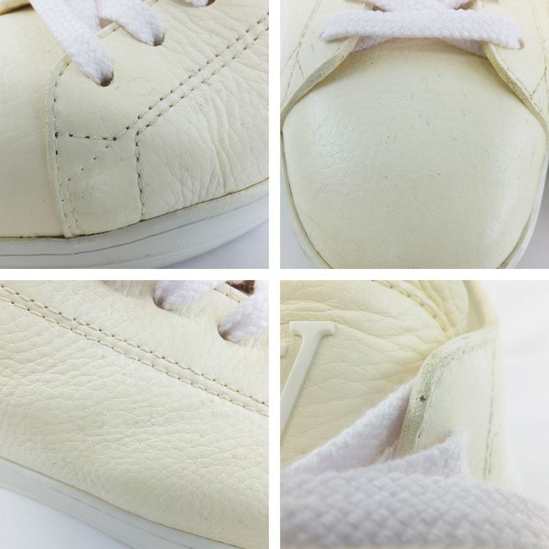 Louis Vuitton Low Cut Sneakers - White Notation 8 Equivalent To