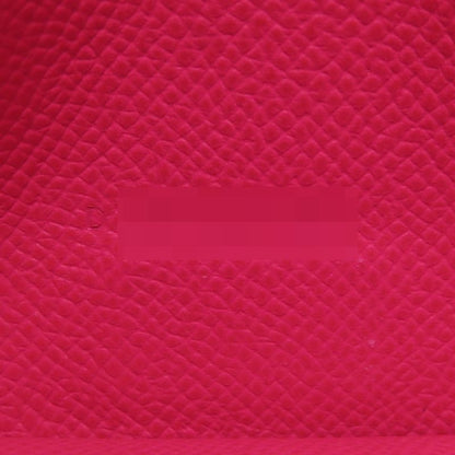 Hermes Bearn Souffle Silver Hardware Long Wallet With Coin Purse Epson Women