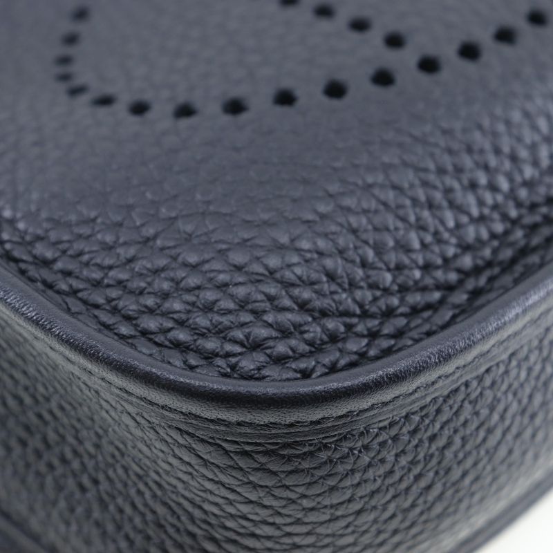 Hermes Evelyn TPM Amazon Taurillon Clemence Black/gold Hardware Y Women's