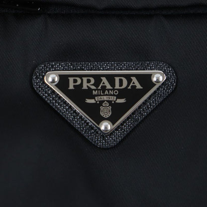 Prada Umc149 100% Virgin Wool Re-nylon Triangle Logo Triangle Plate Knit